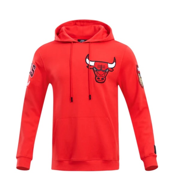 NBA Chicago Bulls classic chenille mens PO hoodie - Picture 7 of 9
